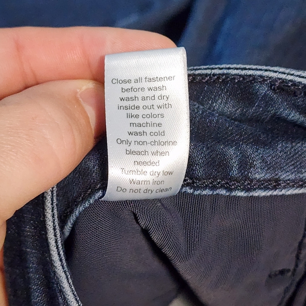 Athleta Sculptek‎ Skinny Jeans Dark Wash Women's Size 10 - Picture 10 of 11